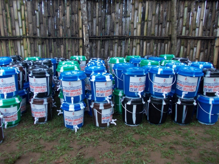 LUMDS support in fighting Ebola of  liberia