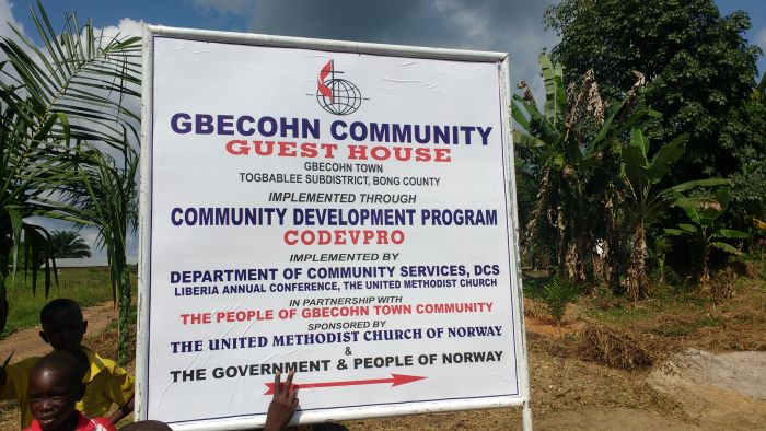 Gbecohn community guest house