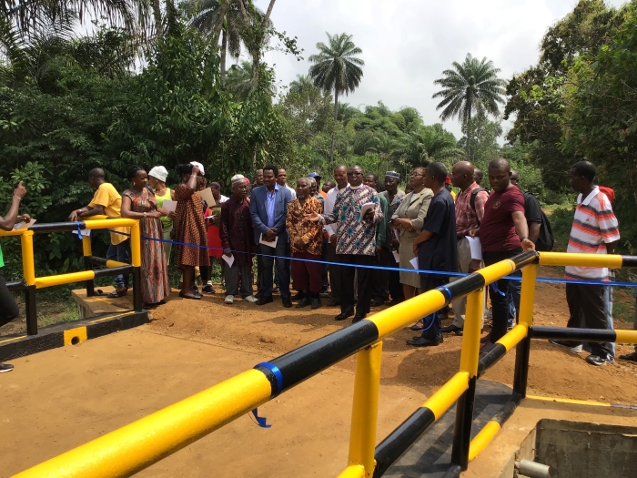 Mini bridge project in Deousey